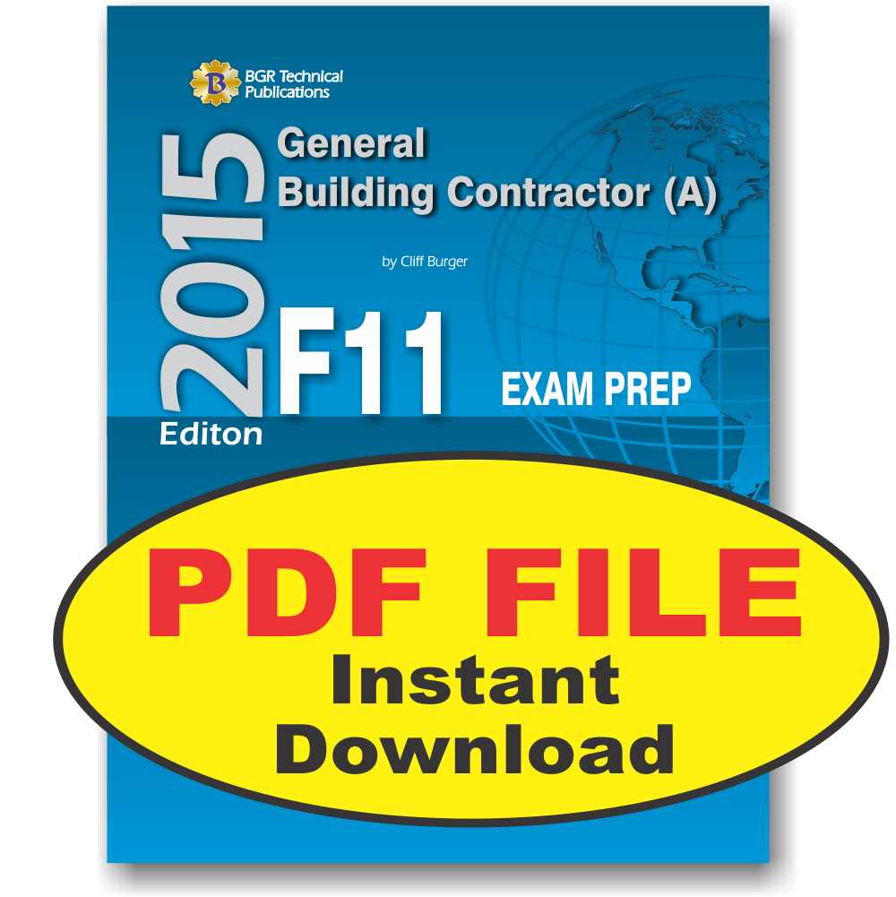 F11 National Standard  General Contractor (A) PDF 2015