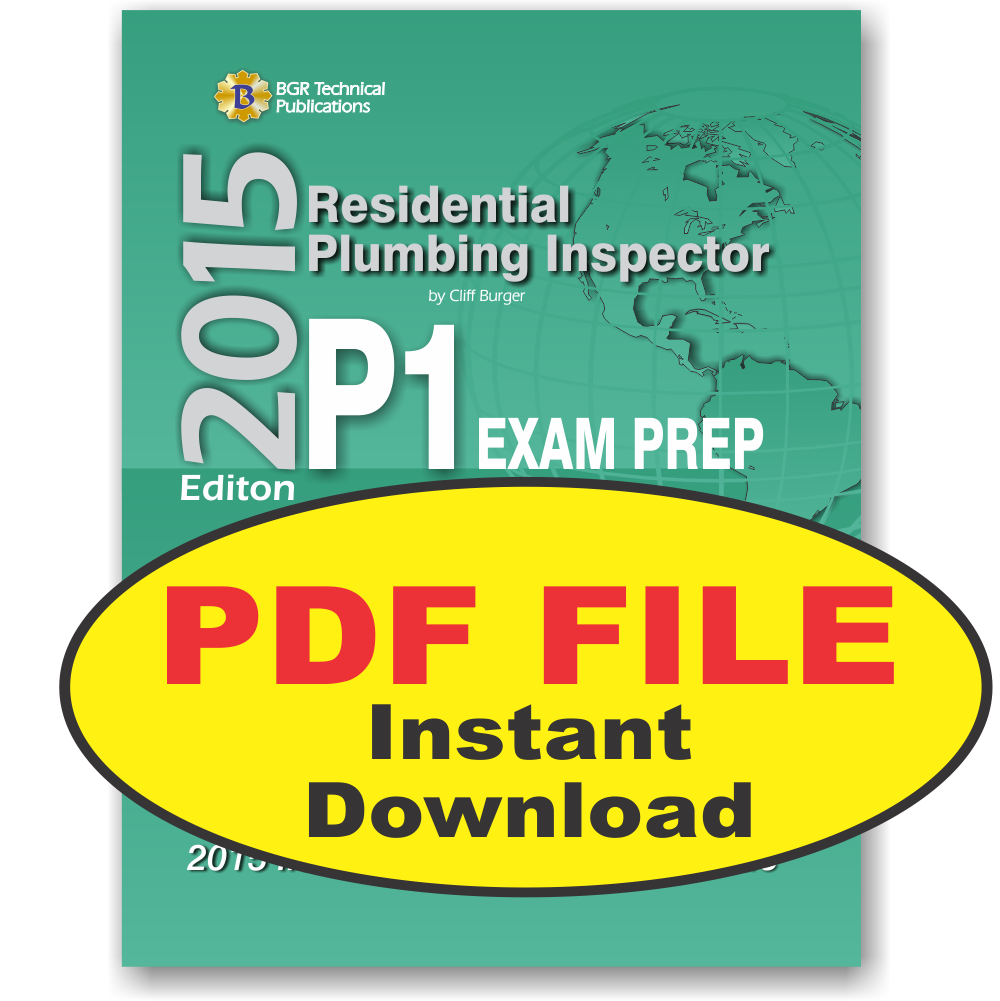 2015 Residential Plumbing Inspector PDF