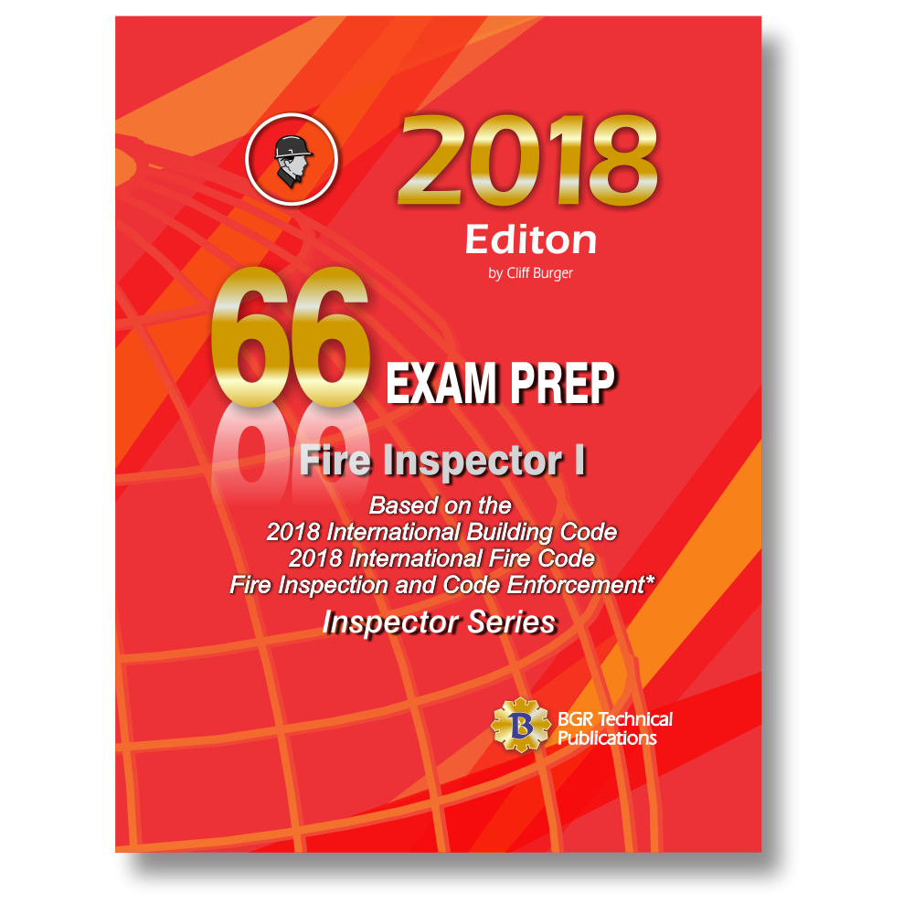 66 Fire Inspector I Exam Prep 2018