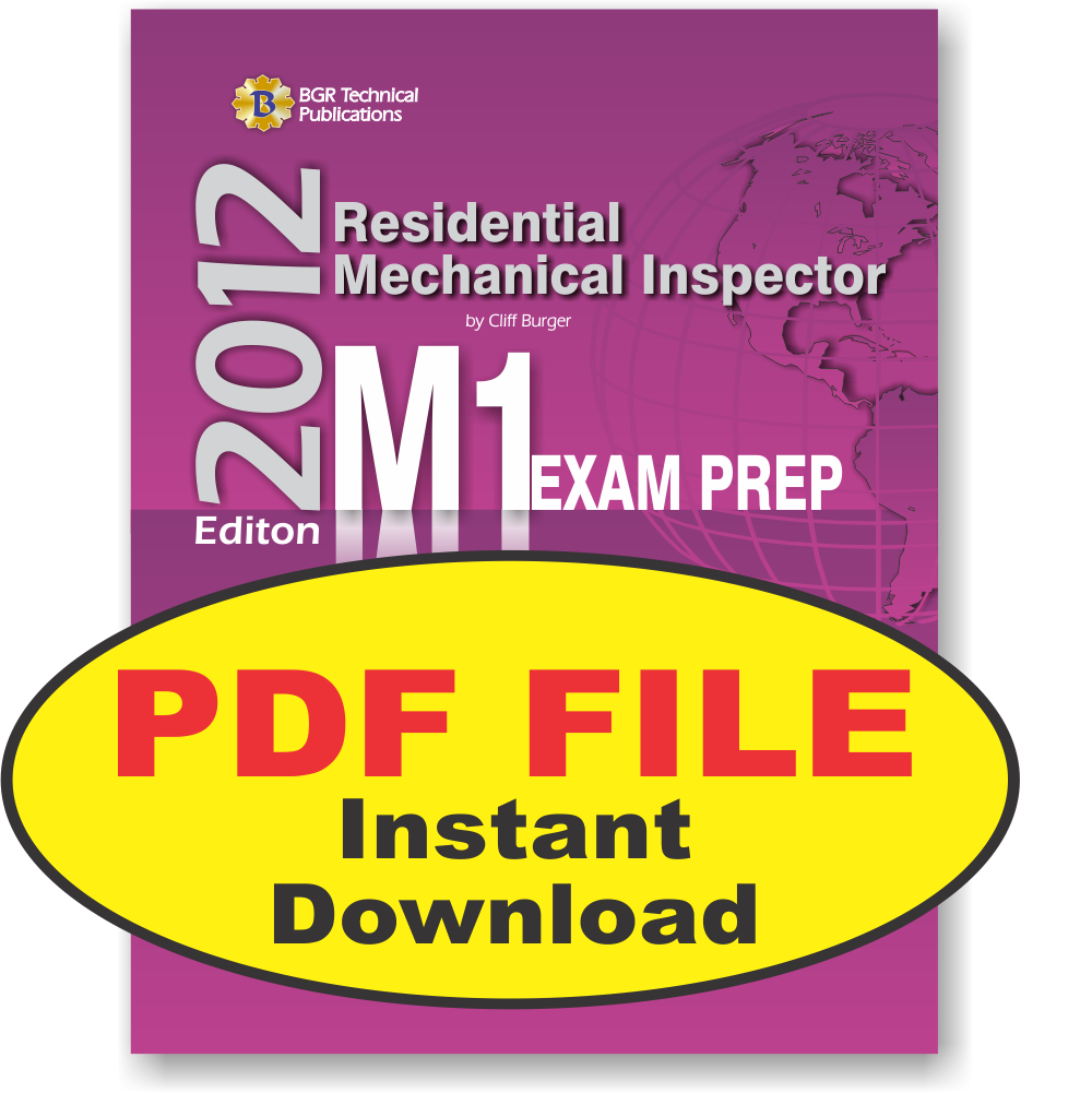 2012 Residential Mechanical Inspector PDF