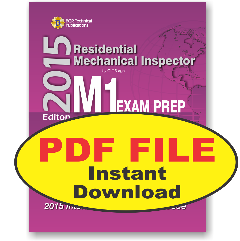 2015 Residential Mechanical Inspector PDF
