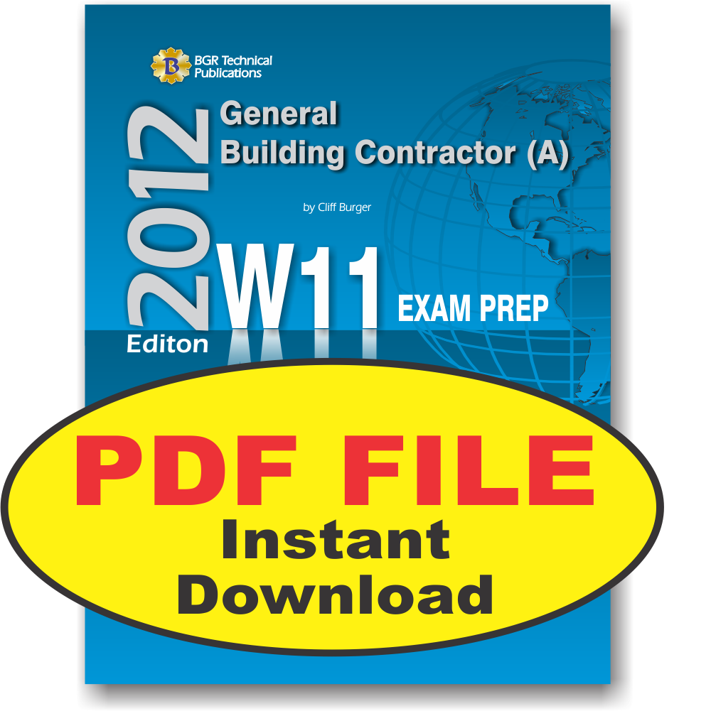 W11 National Standard  General Contractor (A) PDF