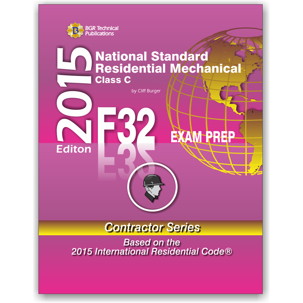 F32 National Standard Residential Mechanical Exam Workbook