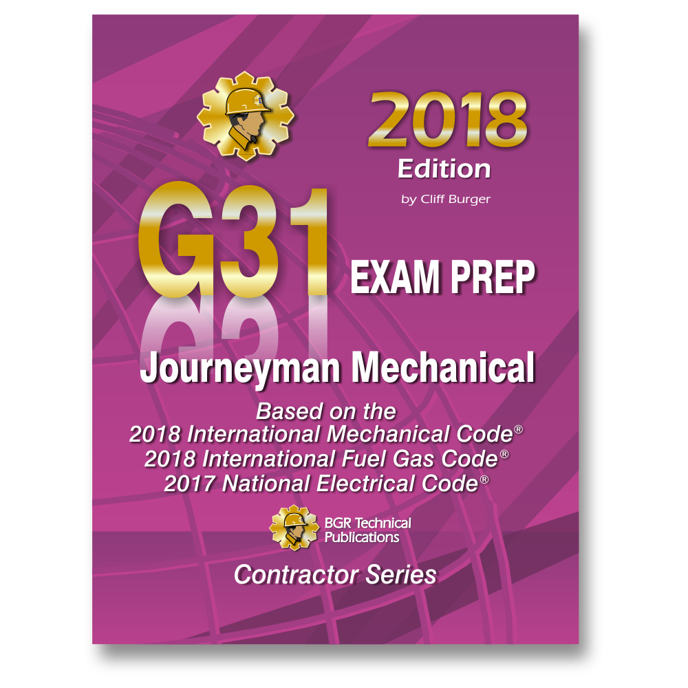 G31 Journeyman Mechanical Exam 2018 Paperback Version