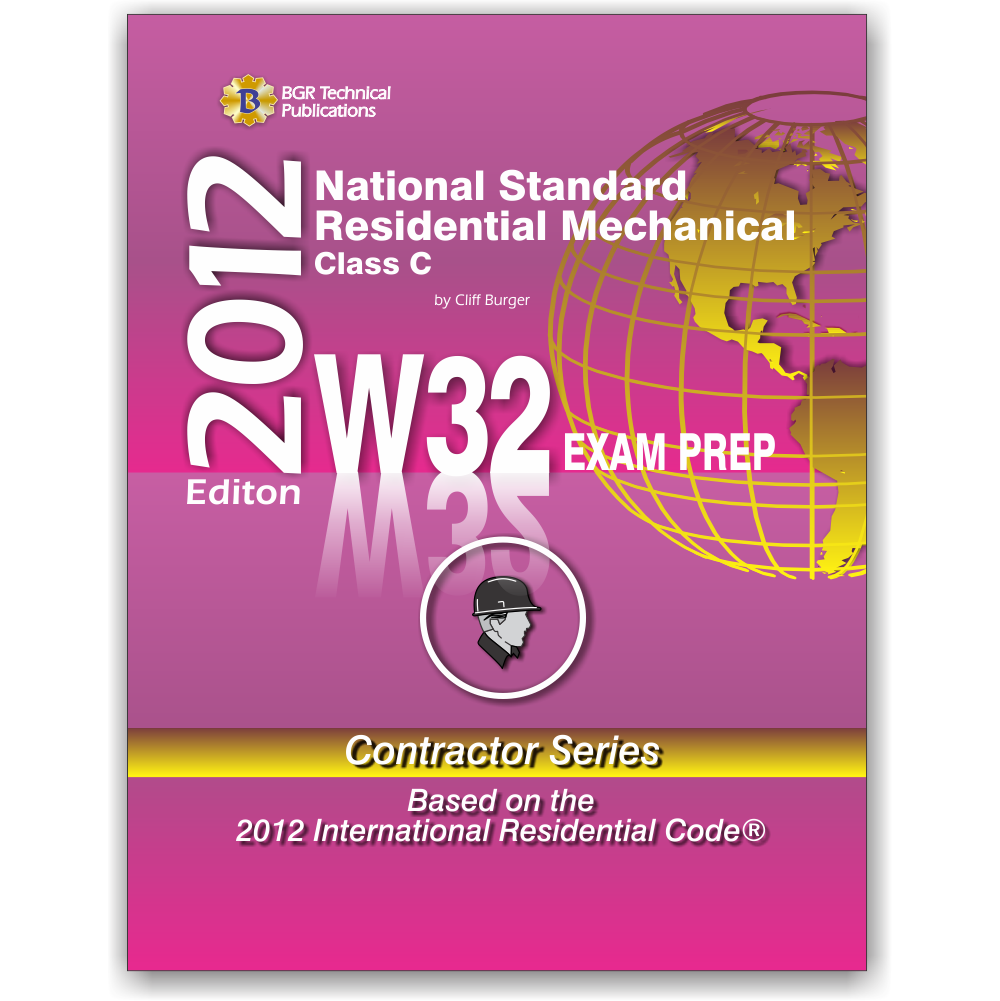 W32 National Standard Residential Mechanical Exam Workbook